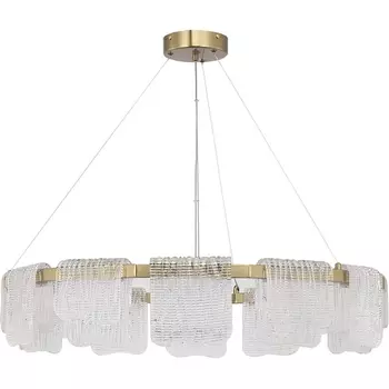 Подвесной светильник ST Luce Voile SL6021.203.66 золотистый/прозрачный LED 1*66W 4000K