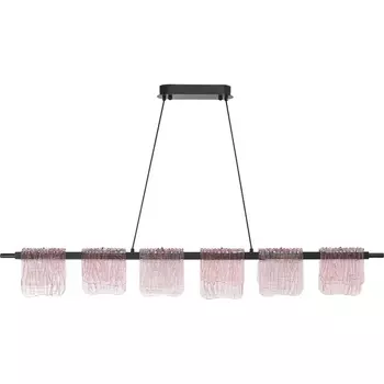 Подвесной светильник ST Luce Voile SL6021.403.36 черный/розовый LED 1*36W 4000K