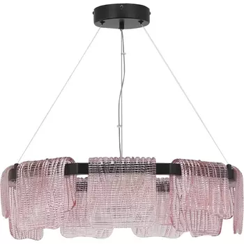 Подвесной светильник ST Luce Voile SL6021.403.54 черный/розовый LED 1*54W 4000K