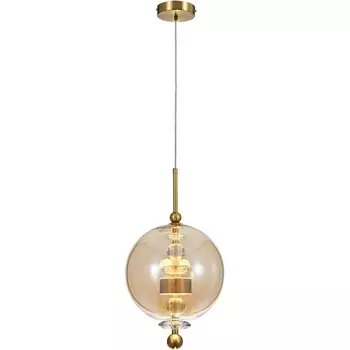 Подвесной светильник LED (11055/1P Amber) Indigo Illusione V000188L в форме шара