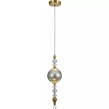 Подвесной светильник из бусин LED (11056/1P Smoke) Indigo Sorpresa V000191L