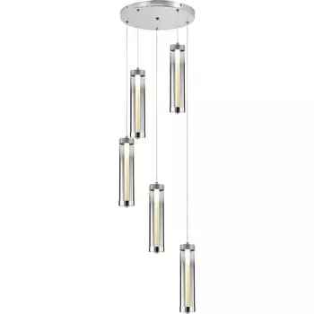 Подвесной светильник LED (11061/5P Chrome) Indigo Rilucente V000147L