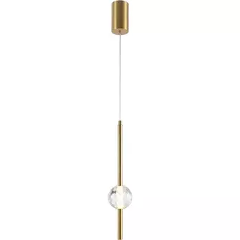 Подвесной светильник LED (11066/1P Brass) Indigo Ciondolo V000170L в форме шара