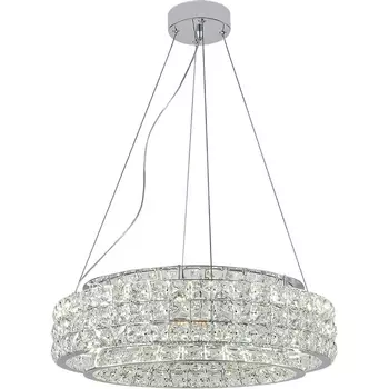 Подвесной хрустальный светильник LED (12044/A/1P Chrome) Indigo Valore V000100L