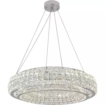 Подвесной хрустальный светильник LED (12044/B/1P Chrome) Indigo Valore V000101L