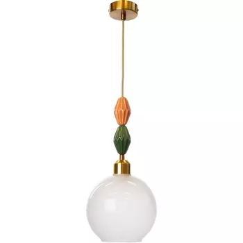Подвесной светильник 33 ИДЕИ PND05PA01.01PA31.13WH.K02 в форме шара 33 Идеи
