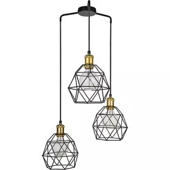 Подвесной светильник 33 ИДЕИ PND16S.03.04.003BL.GO-IKS.BL 33 Идеи