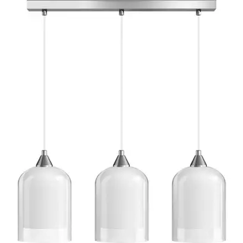 Подвесной светильник 33 ИДЕИ PND.102.03.03.002.CH-S.26.TR-S.27.WH 33 Идеи