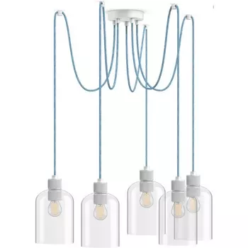 Подвесной светильник паук 33 ИДЕИ PND.112.05.02.030.WH-S.27.TR 33 Идеи