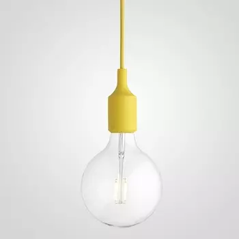 Подвесной светильник Muuto E27 Yellow ImperiumLoft 40,036 (186770-22)