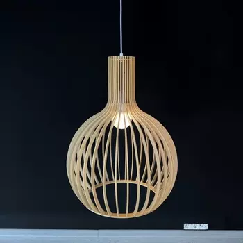 Подвесной светильник Secto Octo 4240 Lamp Light Wood ImperiumLoft 40,1178 (204455-22)