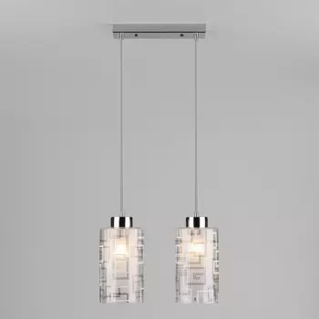 Подвесной светильник 50002/2 хром Eurosvet 50002