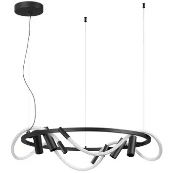 Подвесной светодиодный светильник 50W 2020Лм 4000K Odeon Light Corda 4391/55L гибкий неон кольцо