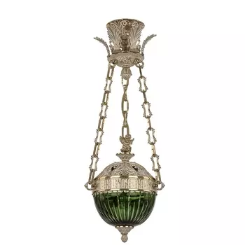 Подвесной светильник 71000P/20AZ Clear-Green/H-1K FA1S Bohemia 7100 GW Y8