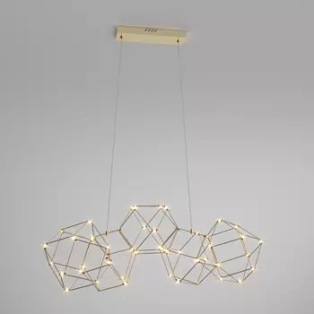 Подвесной светильник LED 90168/5 медь Eurosvet Uma