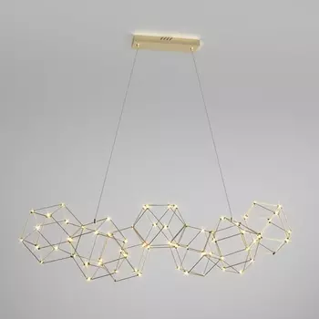 Подвесной светильник LED 90168/7 медь Eurosvet Uma