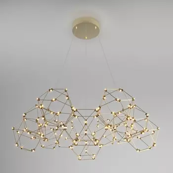 Подвесной светильник LED 90169/12 медь Eurosvet Uma