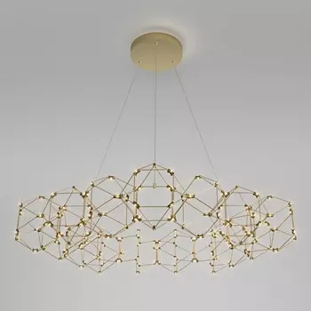 Подвесной светильник LED 90169/15 медь Eurosvet Uma