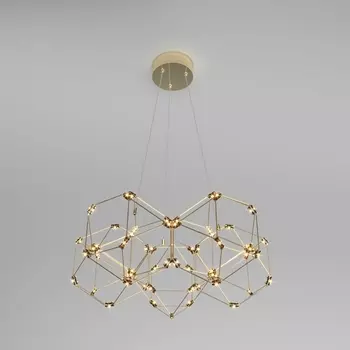 Подвесной светильник LED 90169/5 медь Eurosvet Uma