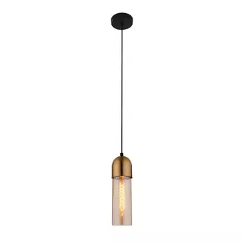 Подвесной светильник 50180/1 Eurosvet Airon янтарный