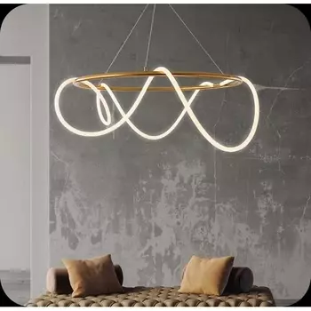 Подвесной светильник с гибким неоном Alfa Light F0324-03