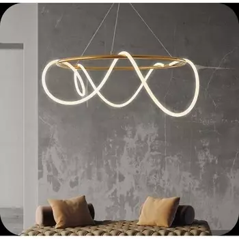 Подвесной светильник с гибким неоном Alfa Light F0324-05