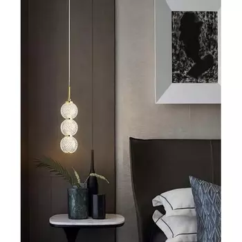 Подвесной светильник LED Alfa Light F0324-26 (плафоны шарики)