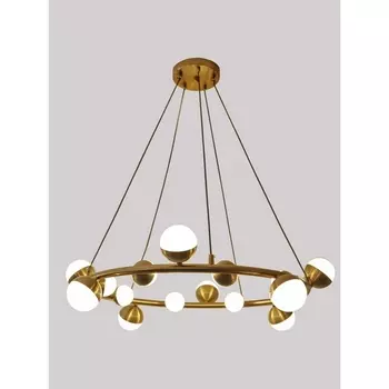 Подвесной светильник LED Alfa Light F3224-05 (плафоны шарики)