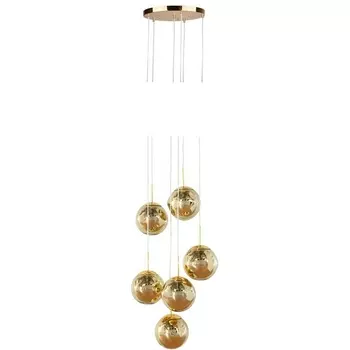 Подвесной светильник AM Group AM352 AM352-6GL в форме шара