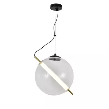 Подвесной светильник AM Group AM497 D300 Transparent color в форме шара