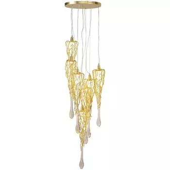 Подвесной светильник AM Group MANTECADO D600-7 GOLD