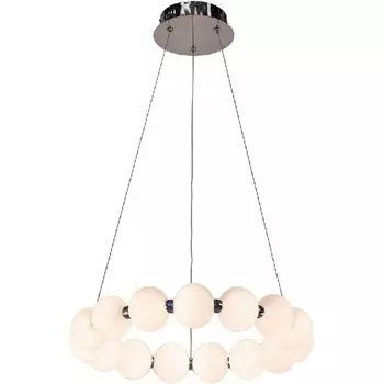 Подвесной светильник из бусин AM Group PEARL-D500 CH