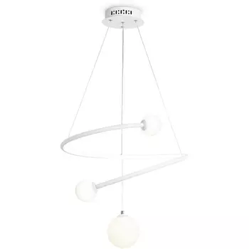Подвесной светильник с пультом управления LED Ambrella Comfort FL66299 (плафоны шарики)