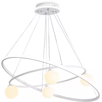 Подвесной светильник с пультом управления LED Ambrella Comfort FL66326 (плафоны шарики)