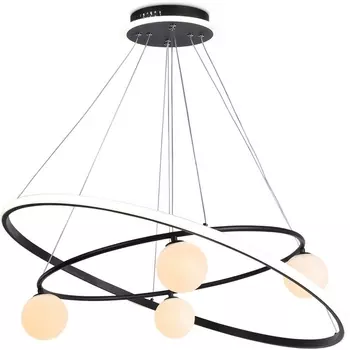 Подвесной светильник с пультом управления LED Ambrella Comfort FL66327 (плафоны шарики)