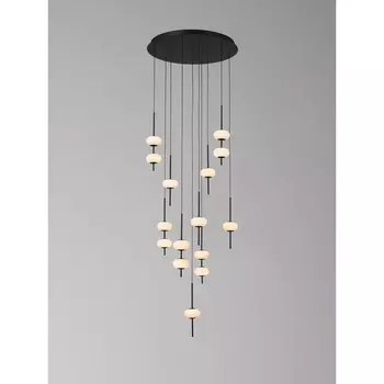 Каскадный подвесной светильник LED Aployt Celcia APL.863.03.45 (плафоны шарики)