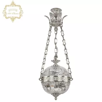 Подвесной светильник Art Classic 34.10 34.1000P.25.NW.Clear.M-1G.Y8.FA4S в форме шара