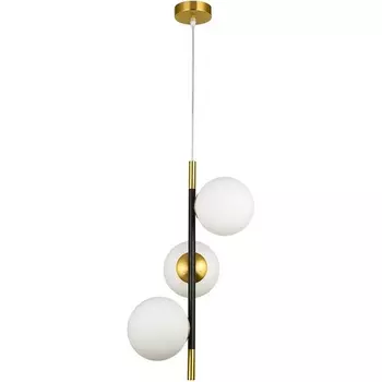 Подвесной светильник Arte Lamp Alcor A2224SP-3BK (плафоны шарики)