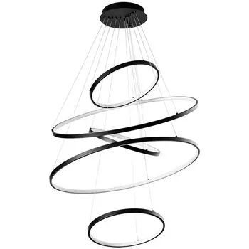 Подвесной светильник LED Arte Lamp Arcane A2974SP-137BK кольцо