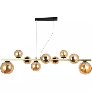 Подвесной светильник Arte Lamp Gemini A2243SP-9PB (плафоны шарики)