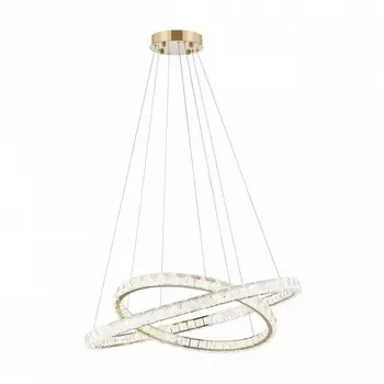 Подвесной хрустальный светильник с пультом управления LED Arte Milano Venezia 311311/D800-D600 GD