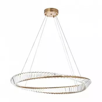 Подвесной хрустальный светильник с пультом управления LED Arte Milano Venezia 318033/D800 BS