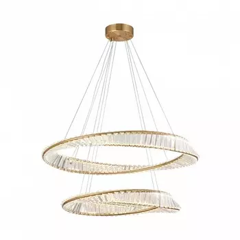 Подвесной хрустальный светильник с пультом управления LED Arte Milano Venezia 318033/D800-D600 BS