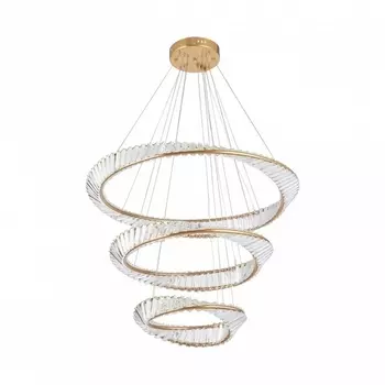 Подвесной хрустальный светильник с пультом управления LED Arte Milano Venezia 318033/D800-D600-D400 BS