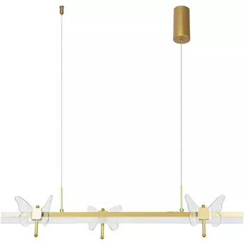 Подвесной светильник с пультом управления LED с бабочками Arte Lamp Darcy A2187SP-1GO