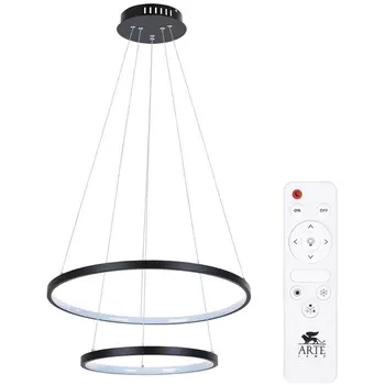 Подвесной светильник с пультом управления LED Arte Lamp Frodo A2197SP-2BK
