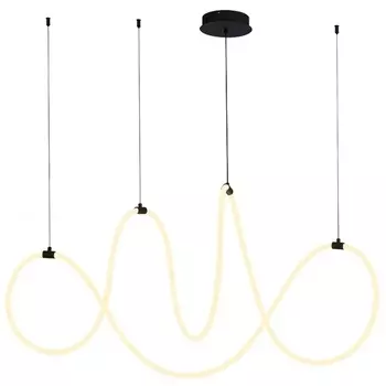 Подвесной светильник LED Arte Lamp Klimt A2850SP-80BK гибкий неон