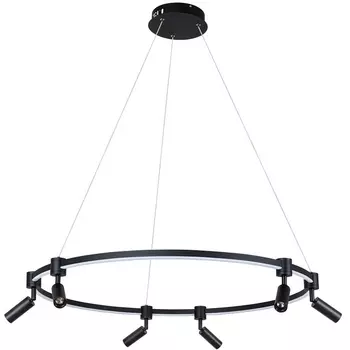 Подвесной светильник Arte Lamp Ring A2186SP-1BK