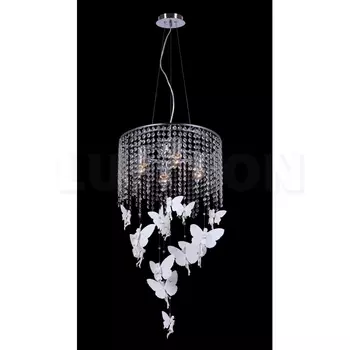 Подвесной хрустальный светильник с бабочками Favourite Fairies 1165-4PC