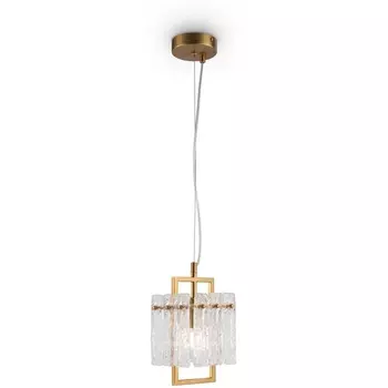 Подвесной светильник Freya Basilica FR5166PL-01BS форма куба